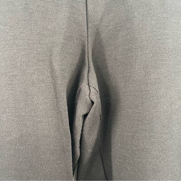 EILEEN FISHER Pants Black Stretch Pullon Pants Spandex Washable Size Medium - Picture 9 of 11